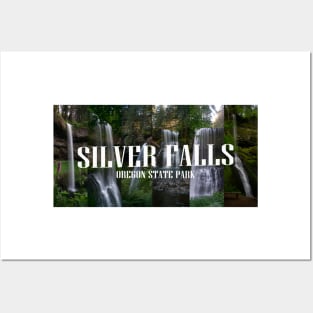 Silver Falls State Park Oregon Posters and Art